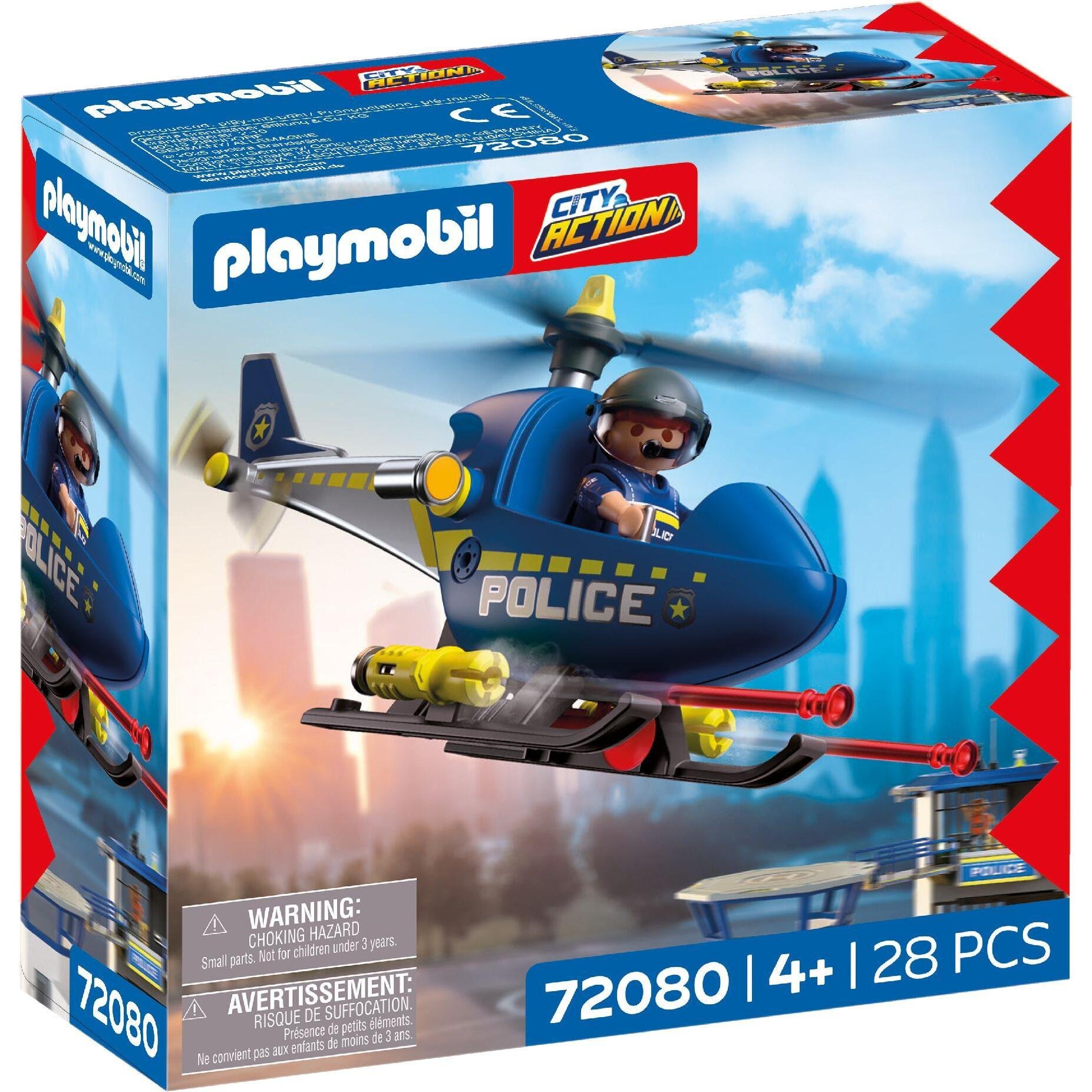 Playmobil 72080 Policejní vrtulník