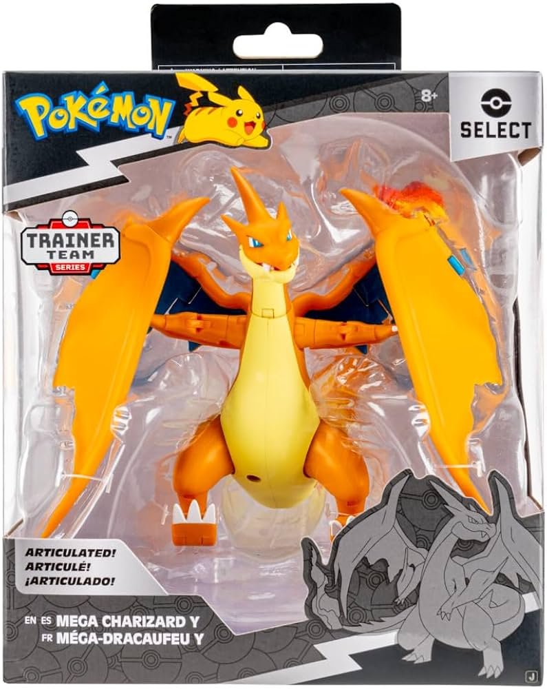 Jazwares Pokémon Select Mega Charizard 15cm