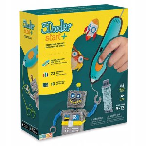 3Doodler 3D Pero Start+ a 72 náplní + 12 šablón