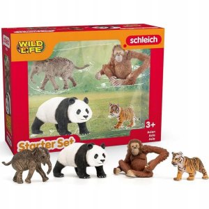 Schleich 42736 Wild Life Asie startovací sada