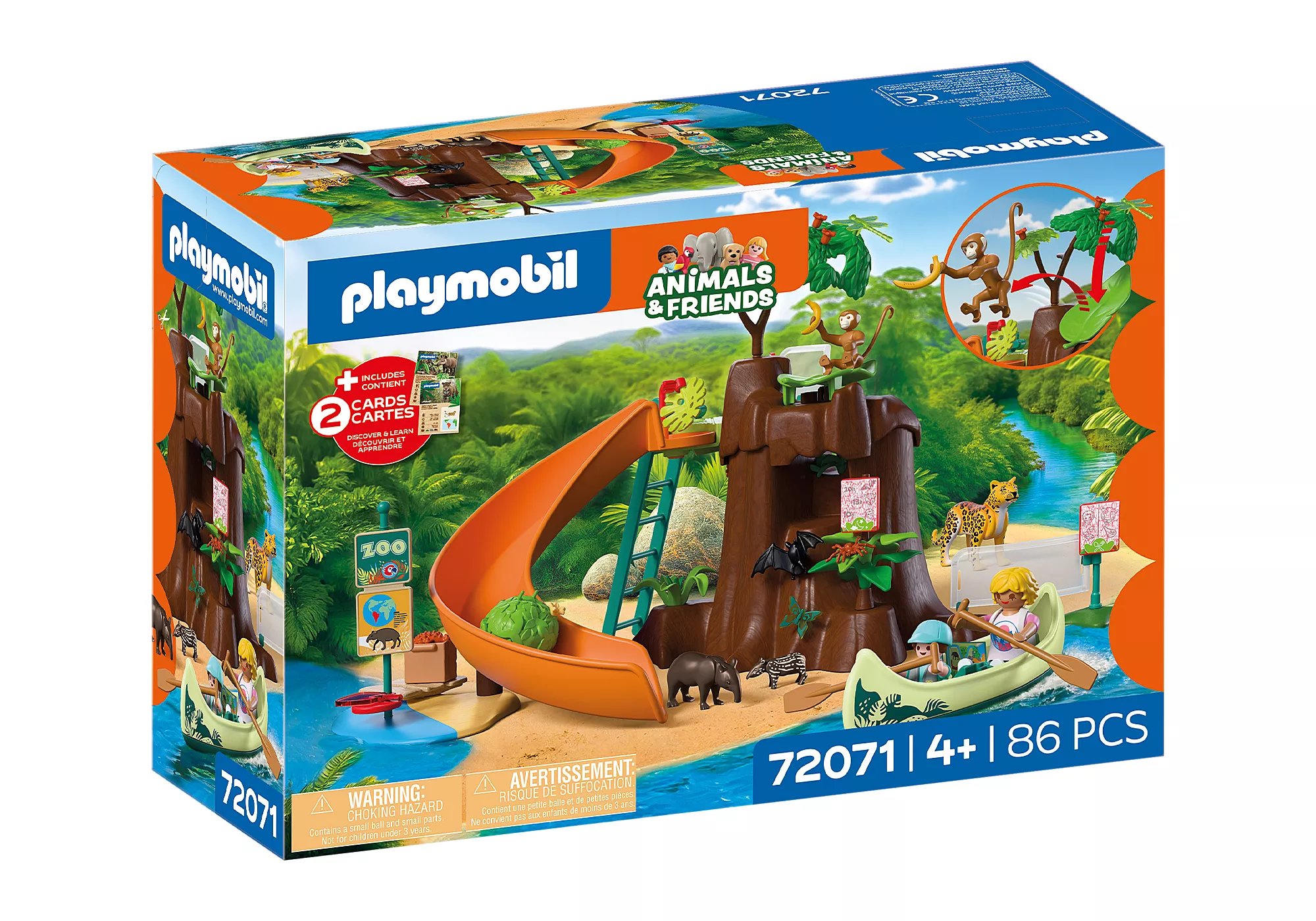 PLAYMOBIL 72071 Zoo: Dobrodružství v džungli