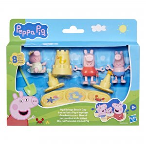 Hasbro Prasiatko Peppa a sestrička Evi Sada Deň na pláži G2833