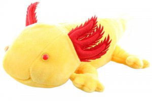 Plyš Axolotl žlutý 30 cm Eco-friendly