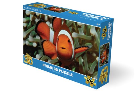 Puzzle 3D - Klaun očkatý