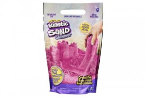 Kinetic Sand Balení Třpytivého Růžového Písku 0.9 Kg