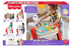 Fisher Price Mluvící stoleček CZ/SK/ENG/HU/PL JGW88 TV