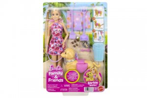Barbie Panenka s pejskem na procházce JJB46 TV