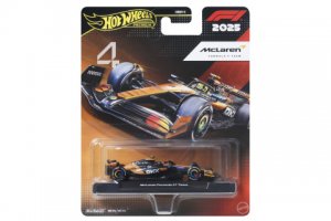 Hot Wheels Angličák Premium Formula 1 MClaren - Lando Norris #4