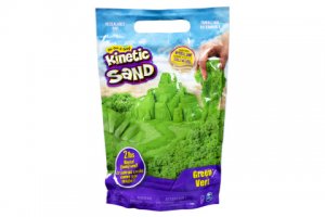 Kinetic Sand Balení Zeleného Písku 0.9 Kg