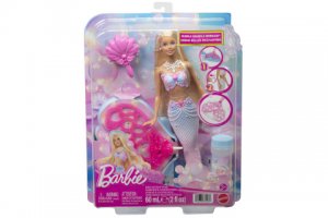 Barbie Bubbletastic Mořská panna s bublinkovou ploutví JLW56 TV