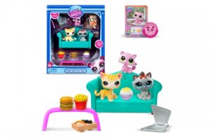 Littlest Pet Shop Set Večeře 3 Figurky