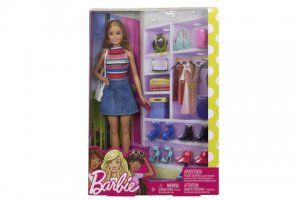 Barbie Panenka a stylové boty FVJ42