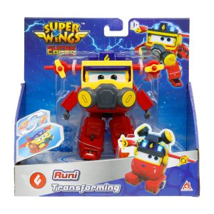 Super Wings Super Combo 2v1 Transformační letadlo Runi 12cm