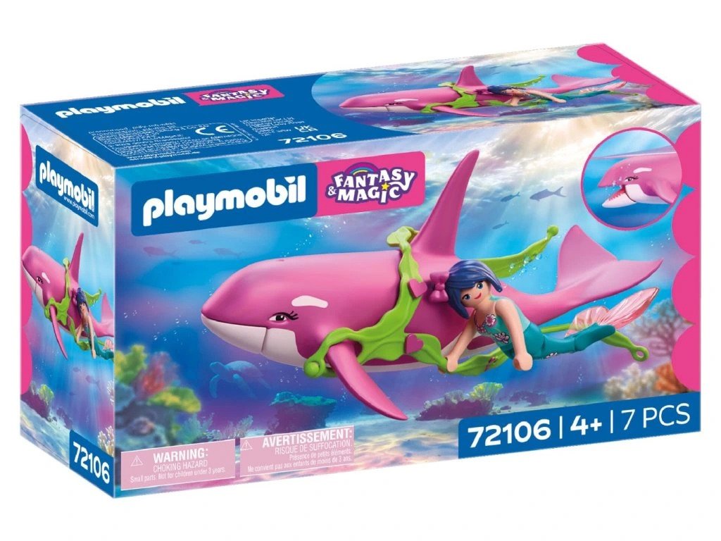 PLAYMOBIL 72106 Kosatka s mořskou pannou