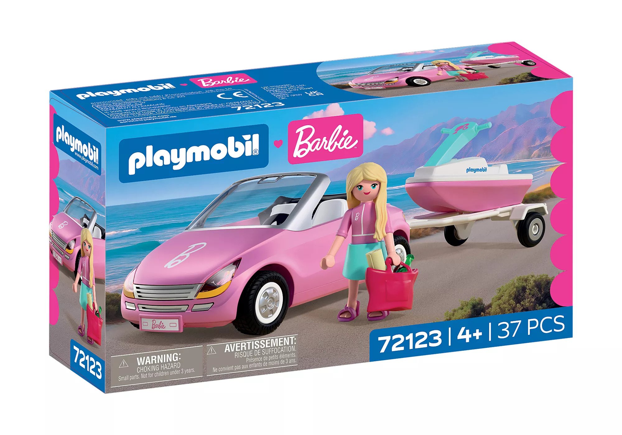 Playmobil 72123 Barbie Kabriolet