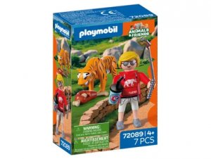 Playmobil 72089 Zoo: Tygr a návštěvník