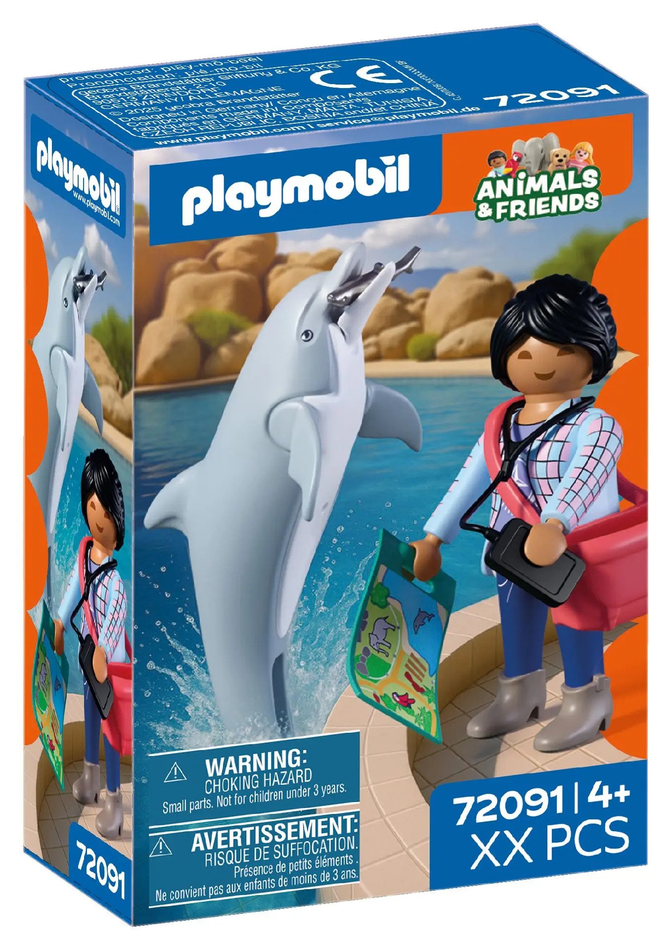 Playmobil 72091 Zoo: Delfín a návštěvnice