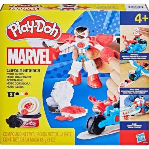 Hasbro Play-Doh Kapitán Amerika Moto-Slicer Playset G0555