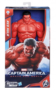 Hasbro Marvel Captain America: Brave New World Titan Heroes: Red Hulk