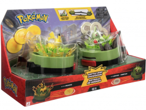 Jazwares Pokémon Battle Disc Showdown – Pikachu, Larvitar