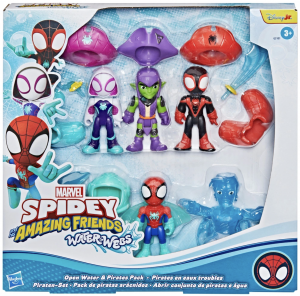 Marvel Spidey and his Amazing Friends – Vodní pavučiny (Water-Webs) Pirates, 5dílná sada