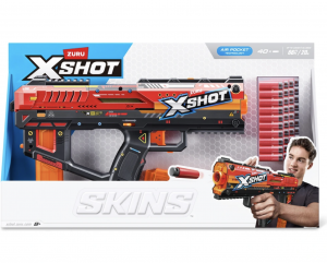 ZURU XSHOT SKINS Series Fury-X se 40 šipkami