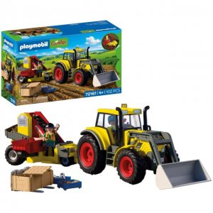 Playmobil 72161 Velký traktor s vyorávačem brambor