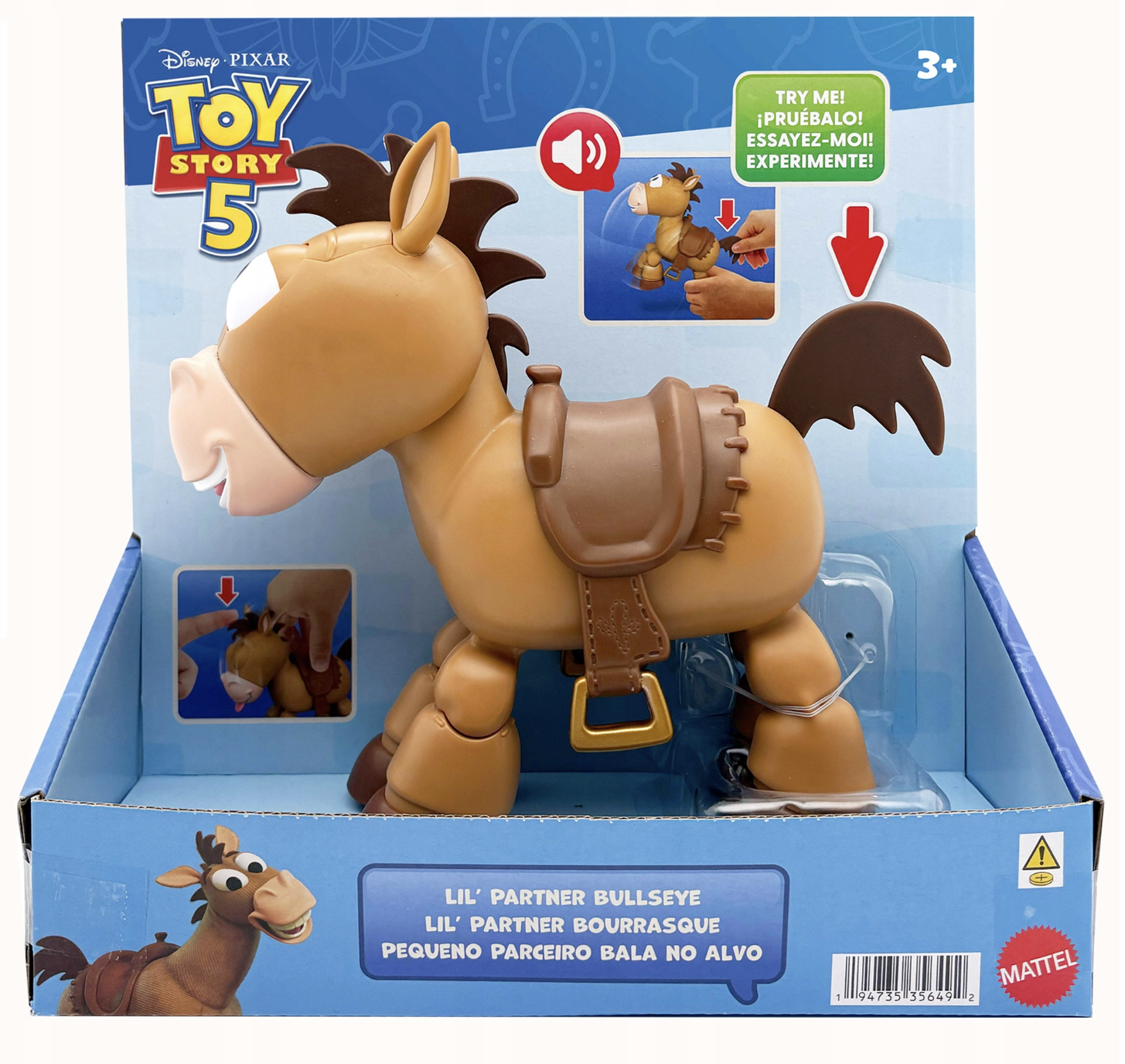 Mattel Toy Story 5 Bullík Interaktivní figurka 19 cm