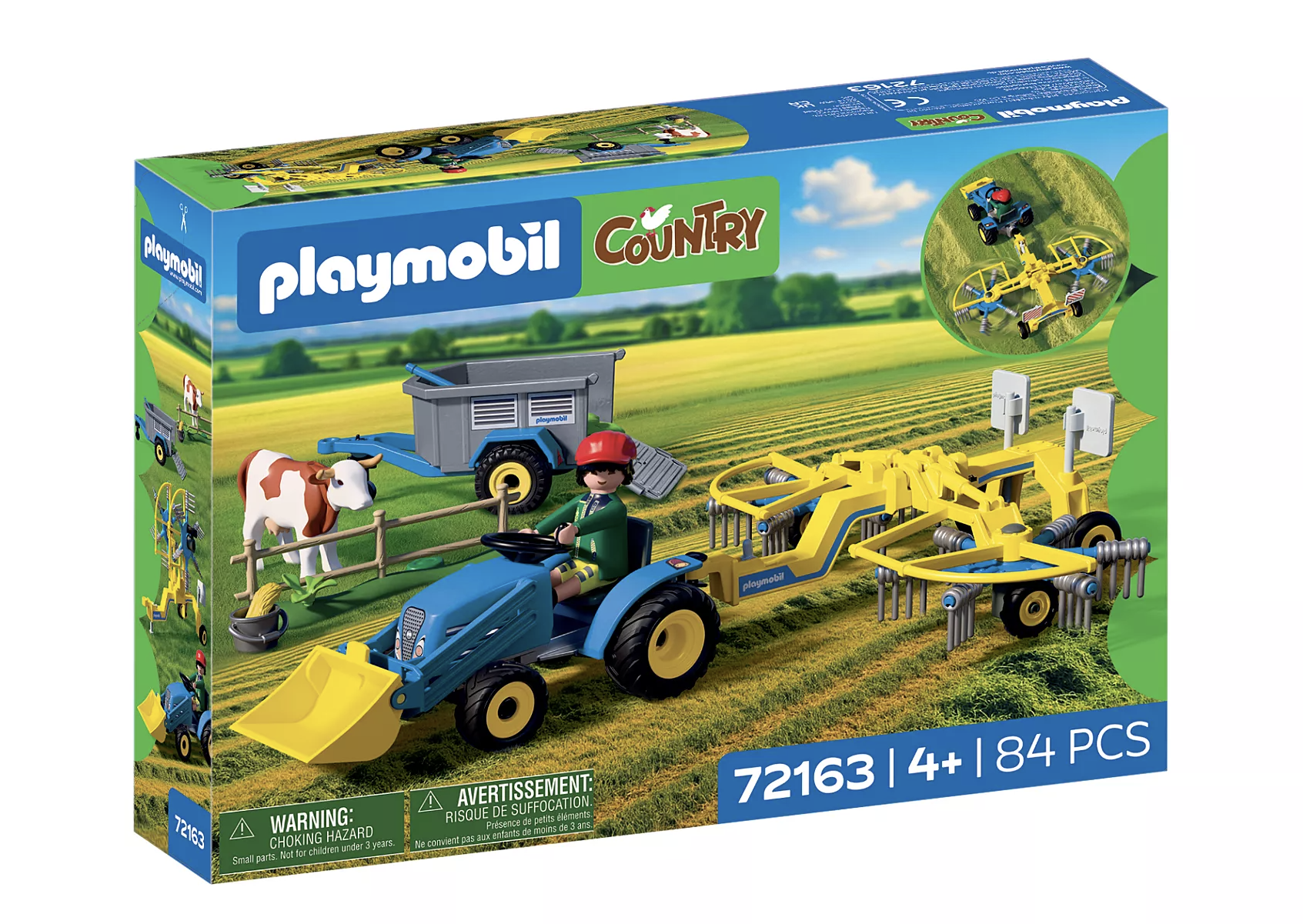 Playmobil 72163 Malý traktor s obracečem