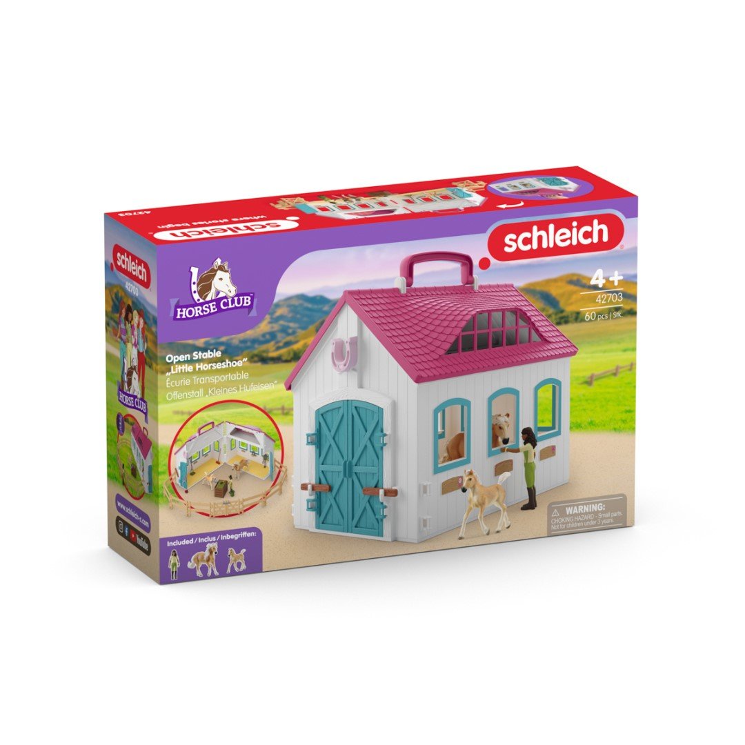 Schleich 42703 Otevřená stáj Litte Horseshoe