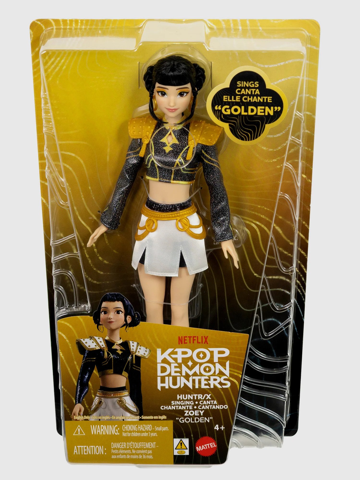 Mattel Netflix K-Pop Lovkyně démonů zpívající panenka Zoey