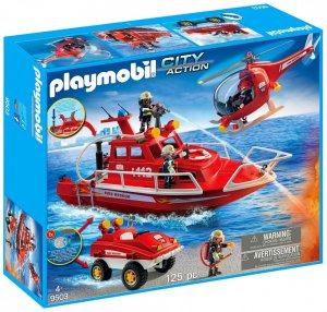 Playmobil 9503 Hasiči Velká hasičská akce