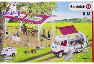 Schleich 42403 Jezdecká škola s pick-upem a přívěsem