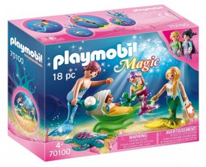 Playmobil 70100 MOŘSKÁ PANNA S RODINOU