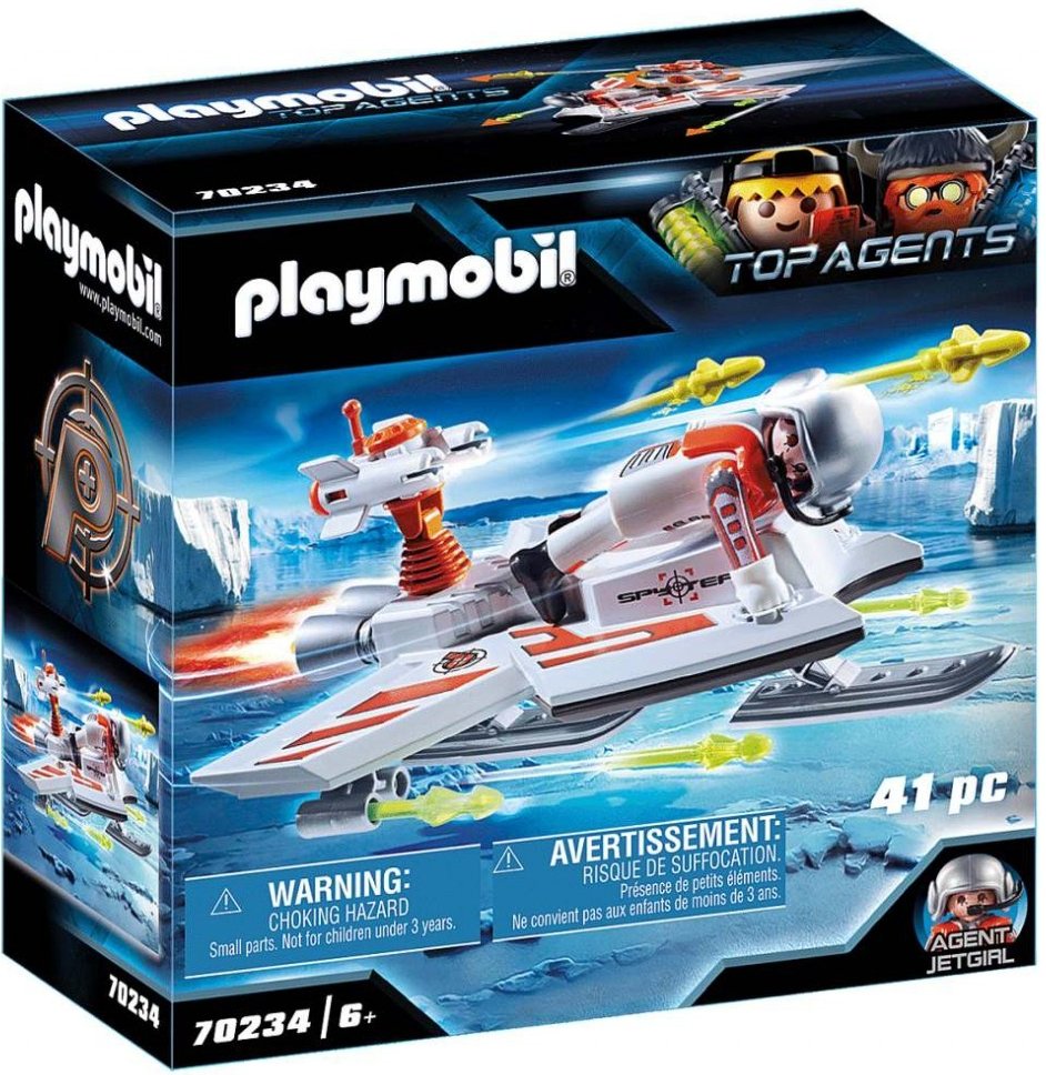Playmobil 70234 Spy Team Raketový kluzák