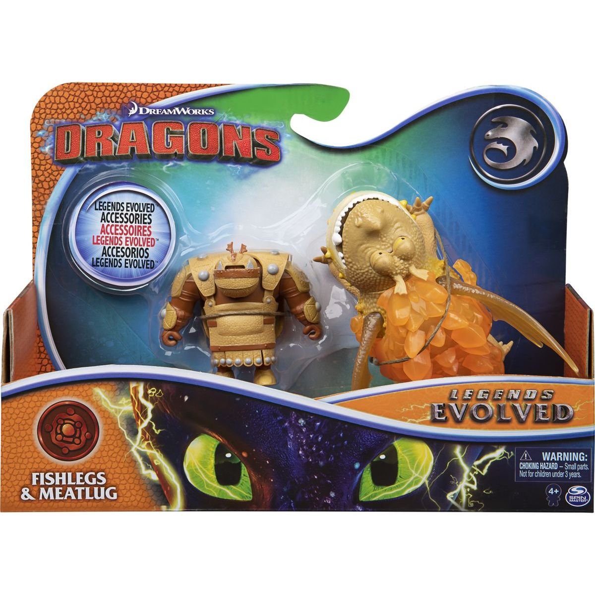 Spin Master How to Train Your Dragon 3 Fishlegs und Meatlug