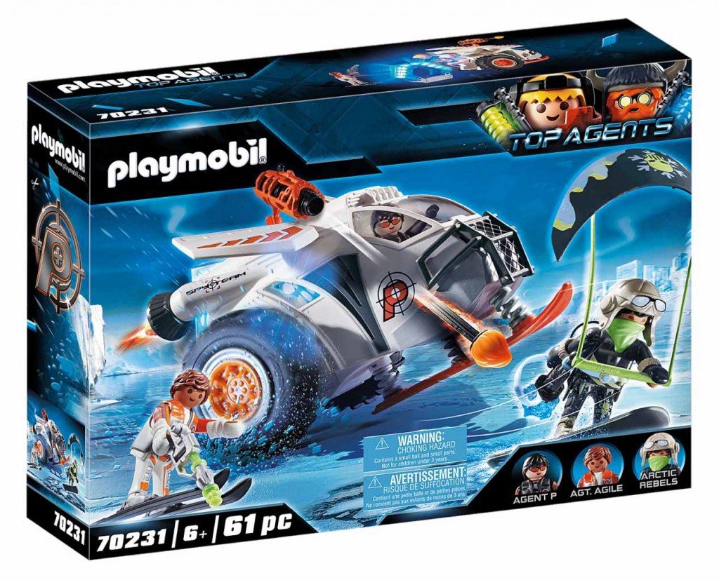 Playmobil 70231 Spy Team Sněžný kluzák
