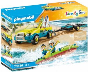 Playmobil 70436 Plážové auto s přívěsem pro kánoi
