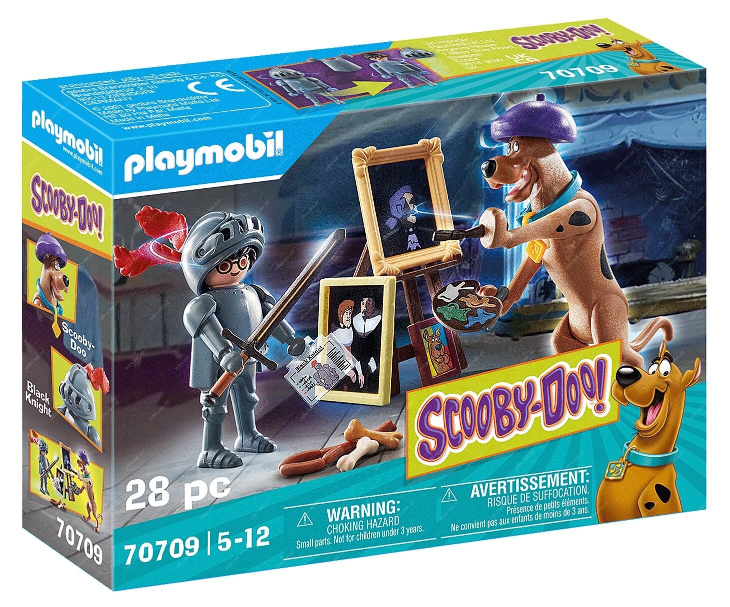 Playmobil 70709 SCOOBY-DOO! Abenteuer mit dem Schwarzen Ritter