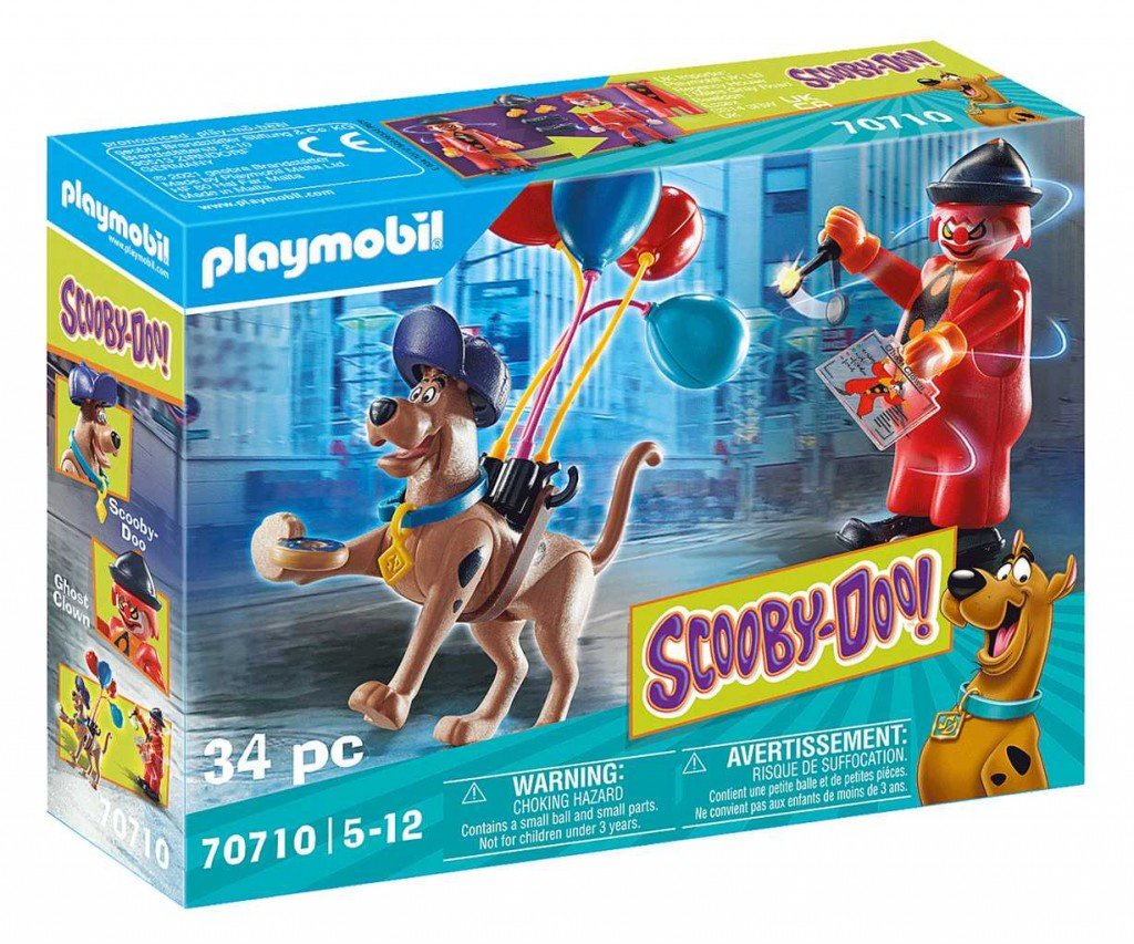 Playmobil 70710 SCOOBY-DOO! Dobrodružství s Ghost Clown