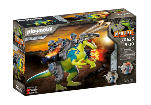 Playmobil 70625 Spinosaurus: Dvojitá obranná síla