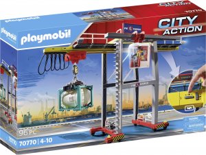 Playmobil 70770 Portálový žeriav s kontajnermi