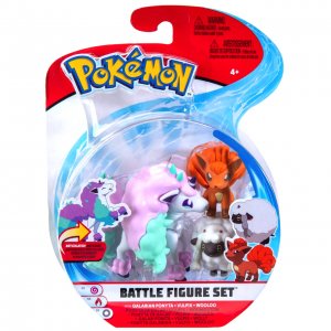 Jazwares Pokémon Galarian Ponyta Vulpix Wooloo