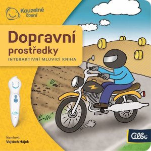 Albi Kouzelné čtení Minikniha Dopravní prostředky CZ