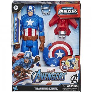 Hasbro Avengers Capitan America s Power FX príslušenstvom 30 cm