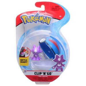 Jazwares Pokémon Clip n Go Toxel + Great Ball