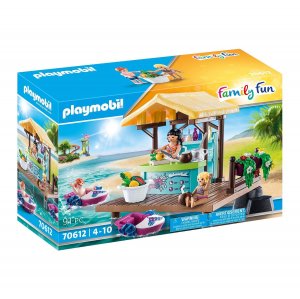 PLAYMOBIL 70612 Rodinná zábava Půjčovna šlapadel s Juice barem