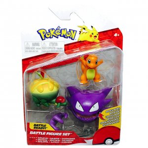 Pokémon figurky Appletun Haunter a Charmander