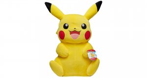 Jazwares Pokémon Plyšová hračka Pikachu sedící 20 cm