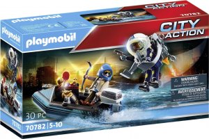 PLAYMOBIL 70782 Policajný Jetpack Zatknutie zlodeja umenia